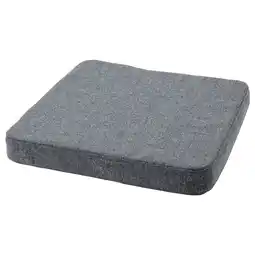 IKEA Åkervindefly Stoelkussen, grijs, 39/35x37x5 cm aanbieding