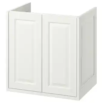 IKEA TÄnnforsen Wastafelkast met deuren, wit, 60x48x63 cm aanbieding