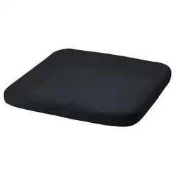 IKEA Staggstarr Stoelkussen, zwart, 36x36x2.5 cm aanbieding