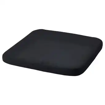 IKEA Staggstarr Stoelkussen, zwart, 36x36x2.5 cm aanbieding