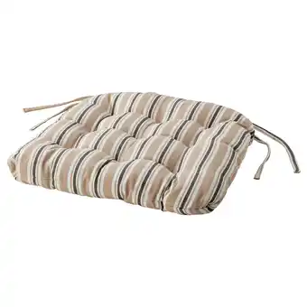 IKEA Vattenmott Stoelkussen, beige, 40x38x5.0 cm aanbieding