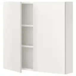 IKEA Enhet Bovenkast m 2 planken/deuren, wit, 80x17x75 cm aanbieding