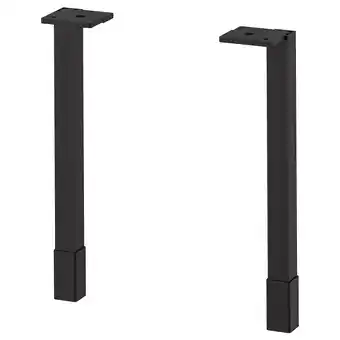 IKEA Enhet Poten voor kast, antraciet, 23.5 cm aanbieding