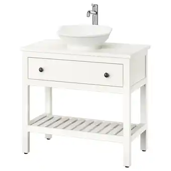 IKEA Hemnes / vÄstersjÖn Wastafel, wit, 82x48x90 cm aanbieding