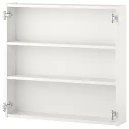 IKEA Enhet Bovenkast met 2 planken, wit, 80x15x75 cm aanbieding