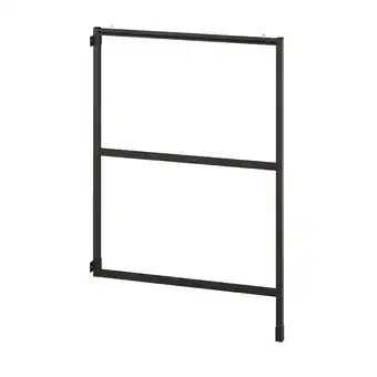 IKEA Enhet Ondersteunend zijpaneel/poot, antraciet, 60x1.8x87.5 cm aanbieding