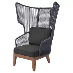 IKEA VingsÖn Oorfauteuil, binnen/buiten, grijs/järpön/duvholmen antraciet aanbieding