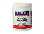 De Online Drogist Lamberts Vitamine D3 En K2 Capsules 90CP aanbieding