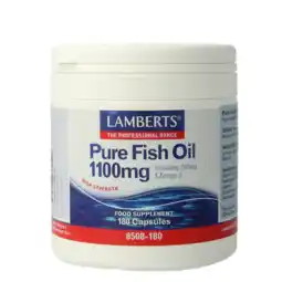 De Online Drogist Lamberts Pure Visolie 1100mg Capsules 180CP aanbieding
