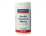 De Online Drogist Lamberts Vitamine C Gentle 500 mg Tabletten 100TB aanbieding