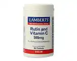 De Online Drogist Lamberts Vitamine C 500mg Rutine & Bioflavonoïden Tabletten 90TB aanbieding