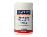 De Online Drogist Lamberts Vitamine C 500mg Rutine & Bioflavonoïden Tabletten 90TB aanbieding