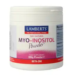 De Online Drogist Lamberts Myo-Inositol Poeder 200GR aanbieding