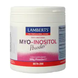 De Online Drogist Lamberts Myo-Inositol Poeder 200GR aanbieding