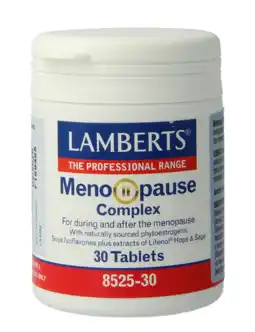 De Online Drogist Lamberts Menopauze Complex Tabletten 30TB aanbieding