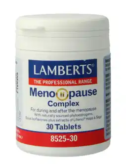 De Online Drogist Lamberts Menopauze Complex Tabletten 30TB aanbieding