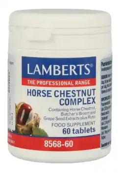 De Online Drogist Lamberts Paardenkastanje Complex Tabletten 60TB aanbieding