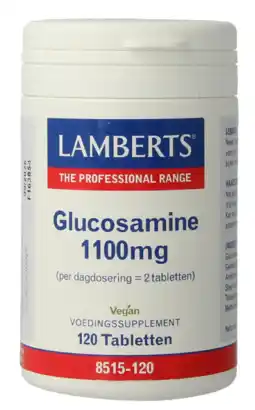De Online Drogist Lamberts Glucosamine 1100 120TB aanbieding
