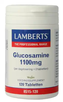 De Online Drogist Lamberts Glucosamine 1100 120TB aanbieding
