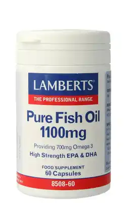 De Online Drogist Lamberts Pure Visolie 1100mg 60CP aanbieding