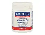 De Online Drogist Lamberts Vitamine D3 2000ie Capsules 120CP aanbieding