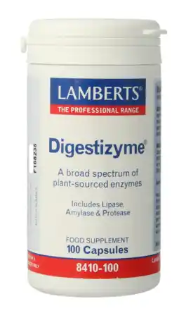 De Online Drogist Lamberts Digestizyme Vegacapsules 100VCP aanbieding
