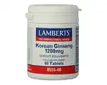 De Online Drogist Lamberts Koreaanse Ginseng 1200mg Tabletten 60TB aanbieding