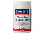 De Online Drogist Lamberts Calcium 400mg + Vitamine D Kauwtabletten 60KTB aanbieding