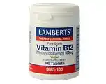De Online Drogist Lamberts Vitamine B12 100mcg Tabletten 100TB aanbieding