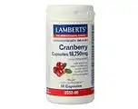 De Online Drogist Lamberts Cranberry 18.750mg Capsules 60CP aanbieding