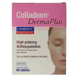 De Online Drogist Lamberts Colladeen Derma Plus Tabletten 60TB aanbieding
