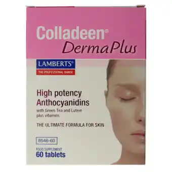 De Online Drogist Lamberts Colladeen Derma Plus Tabletten 60TB aanbieding