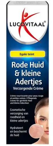 De Online Drogist Lucovitaal Rode Huid & kleine Adertjes Crème 30ML aanbieding