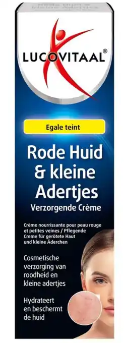 De Online Drogist Lucovitaal Rode Huid & kleine Adertjes Crème 30ML aanbieding