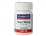 De Online Drogist Lamberts IJzer Citraat 14mg Tabletten 100TB aanbieding