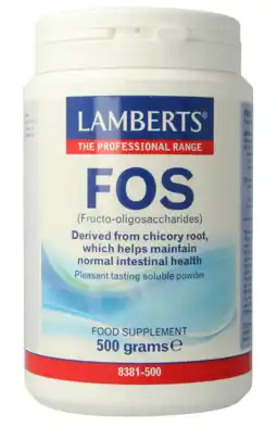 De Online Drogist Lamberts FOS (Fructo Oligo Sacchariden) Poeder 500GR aanbieding
