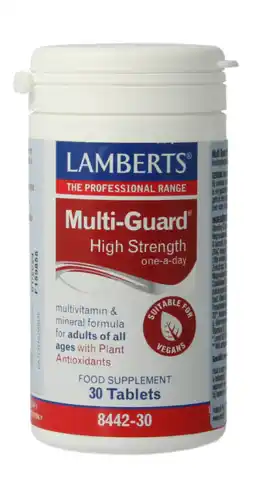 De Online Drogist Lamberts Multi-Guard Tabletten 30TB aanbieding