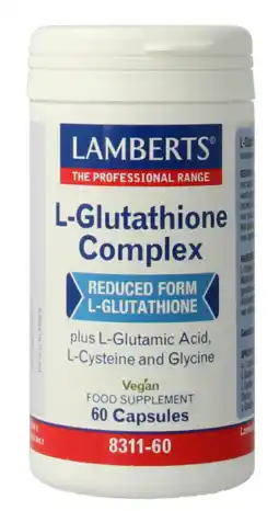 De Online Drogist Lamberts L-glutathion Complex Capsules 60CP aanbieding