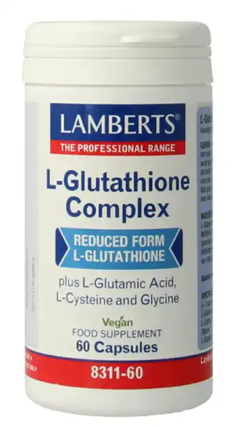 De Online Drogist Lamberts L-glutathion Complex Capsules 60CP aanbieding