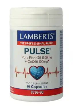 De Online Drogist Lamberts Pulse Visolie + Q10 Capsules 90CP aanbieding