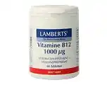 De Online Drogist Lamberts Vitamine B12 1000mcg Tabletten 60TB aanbieding