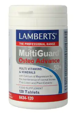 De Online Drogist Lamberts Multi-Guard Osteo Advance 50+ Tabletten 120TB aanbieding