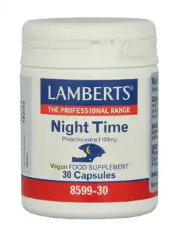 De Online Drogist Lamberts Night Time Pistache Extract Capsules 30CP aanbieding