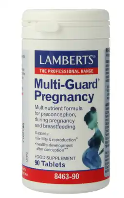 De Online Drogist Lamberts Multi-Guard Zwangerschap Tabletten 90TB aanbieding