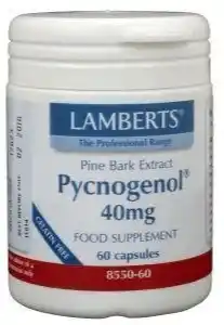 De Online Drogist Lamberts Pycnogenol 40 mg Capsules 60VCP aanbieding