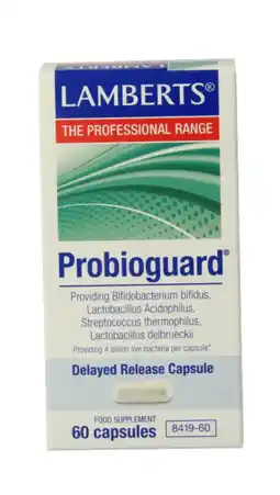 De Online Drogist Lamberts Probioguard Capsules 60CP aanbieding