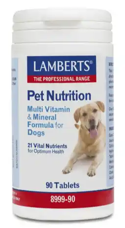 De Online Drogist Lamberts Multi Formule voor de Hond Tabletten 90TB aanbieding