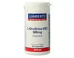 De Online Drogist Lamberts L-ornithine 500mg Vegacapsules 60VCP aanbieding