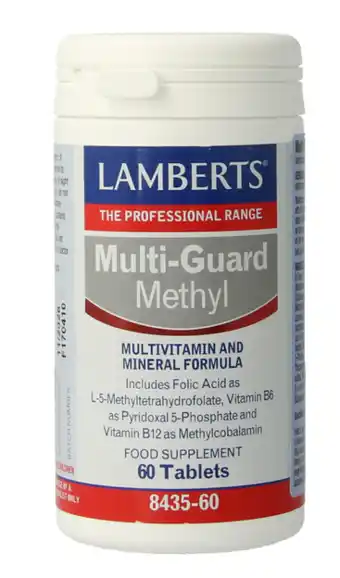 De Online Drogist Lamberts Multi-Guard Methyl Tabletten 60TB aanbieding