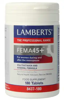 De Online Drogist Lamberts Fema 45+ Tabletten 180TB aanbieding